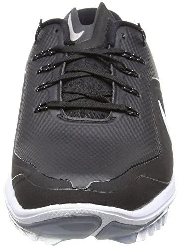 Nike Men's Lunar Control Vapor 2 Golf Shoes, Black/White/Cool Gray, 9.5 M US