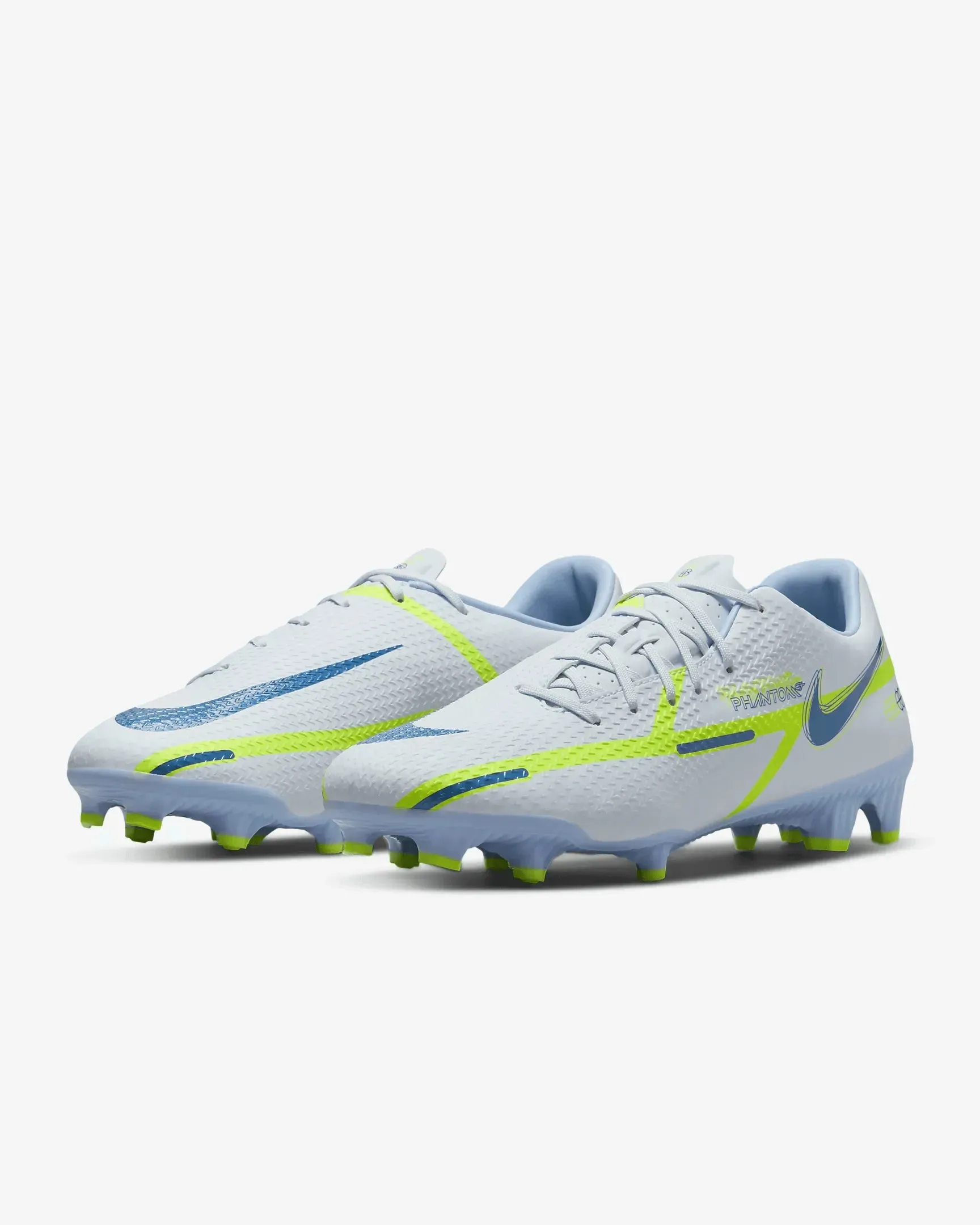 Nike Phantom GT2 Academy FG-MG - Grey-Blue