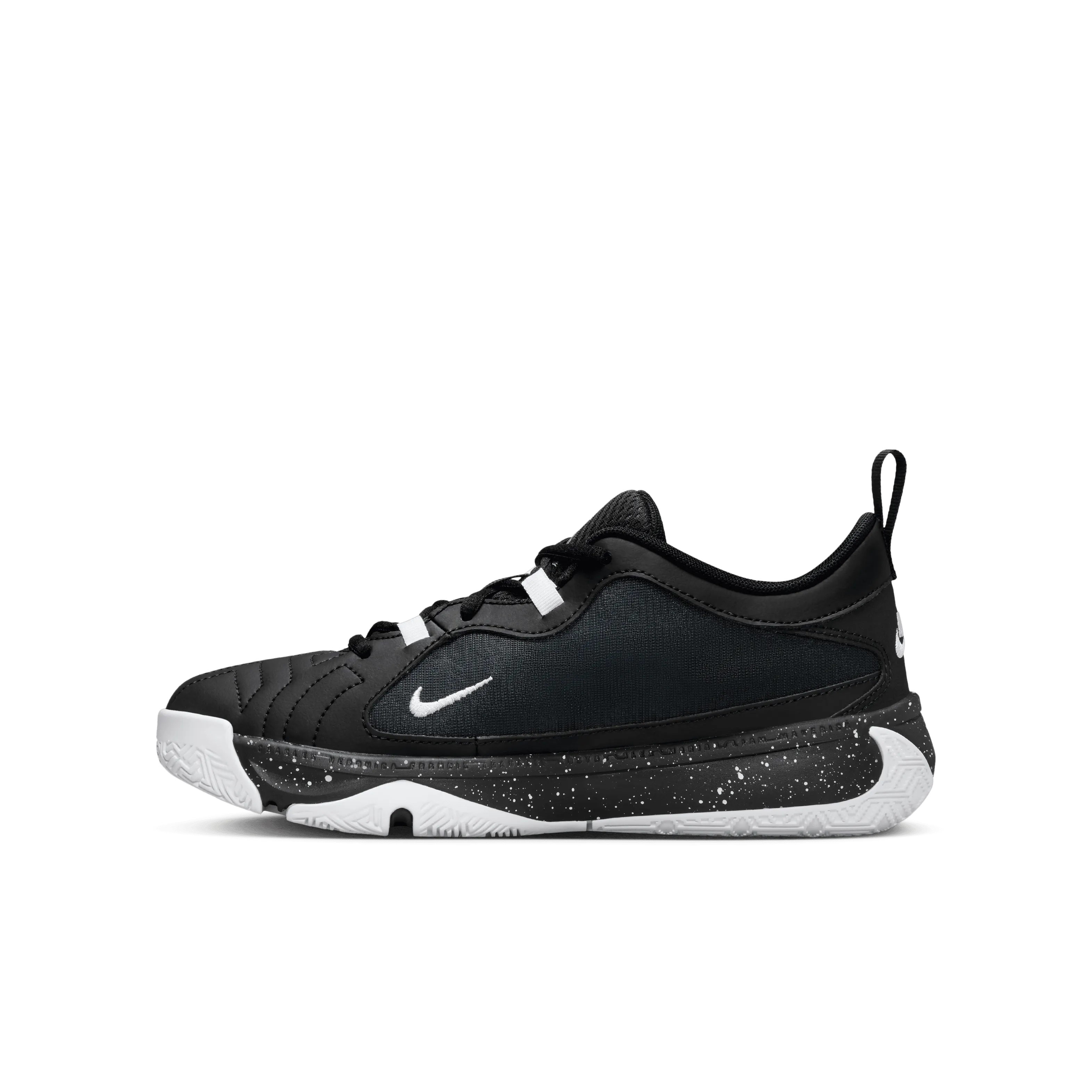 Nike - Unisex - GS Freak 5 - Black/Metallic Silver