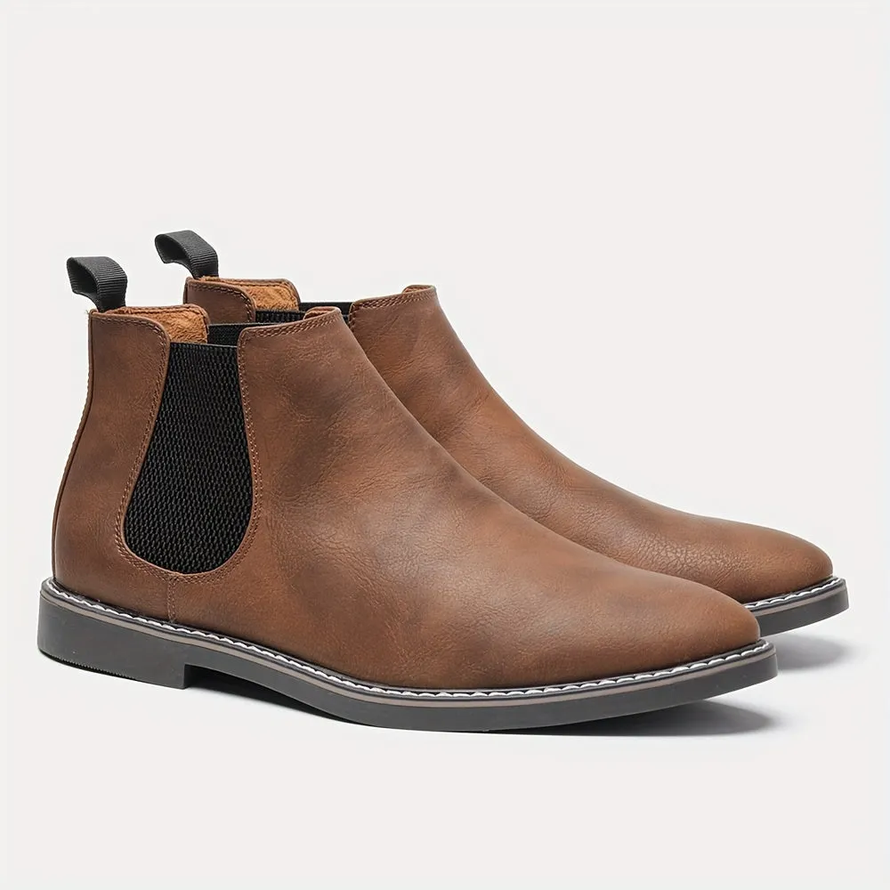 Noble Wear Oxford High-Top Chelsea Boots