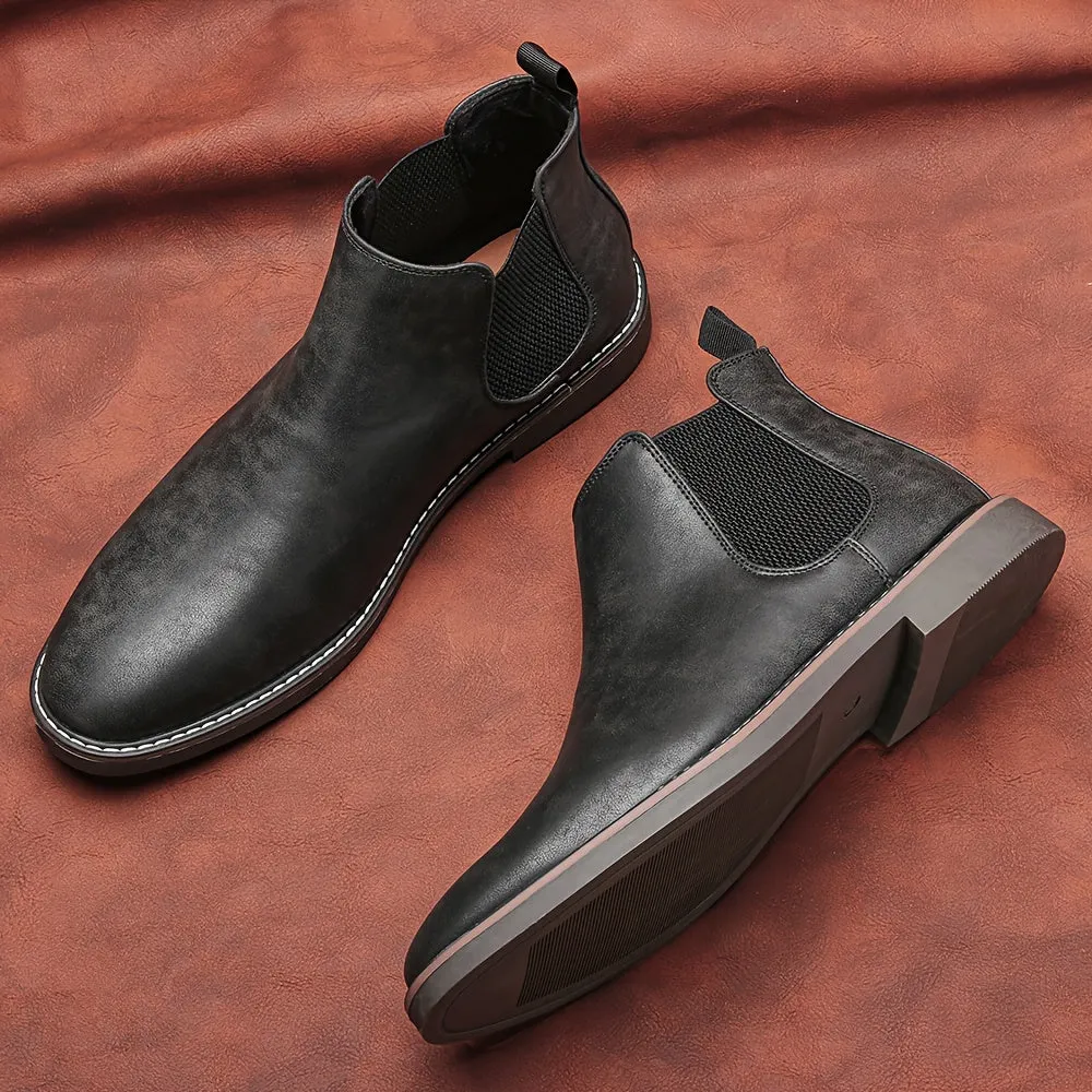 Noble Wear Oxford High-Top Chelsea Boots