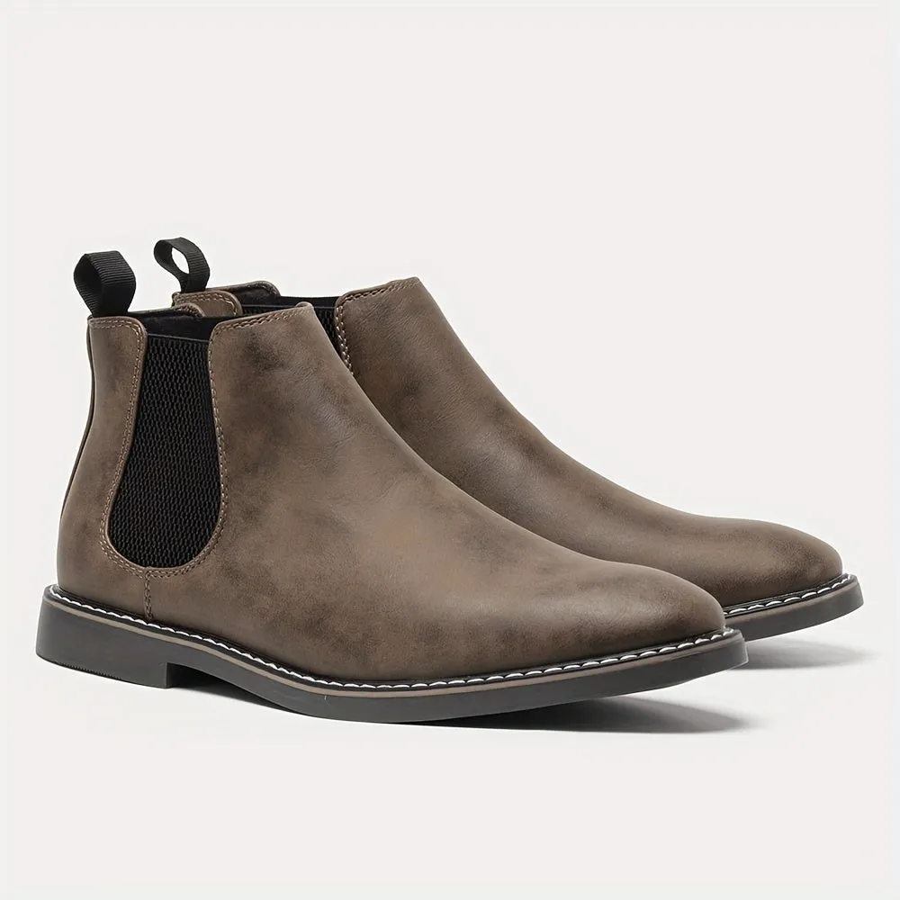 Noble Wear Oxford High-Top Chelsea Boots
