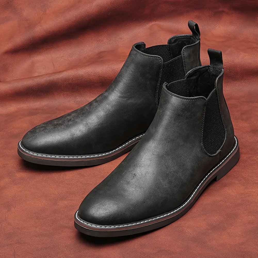 Noble Wear Oxford High-Top Chelsea Boots