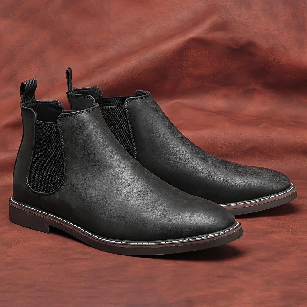 Noble Wear Oxford High-Top Chelsea Boots
