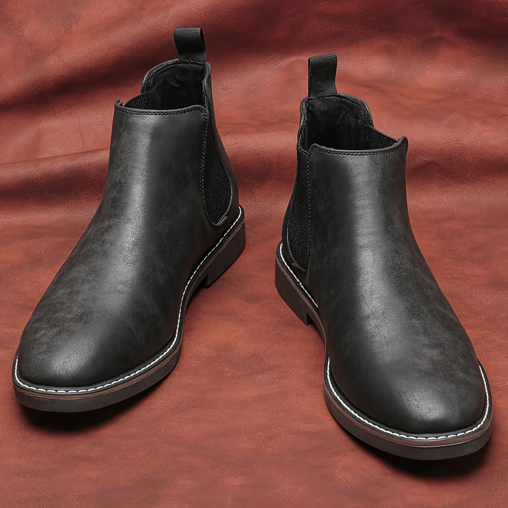 Noble Wear Oxford High-Top Chelsea Boots