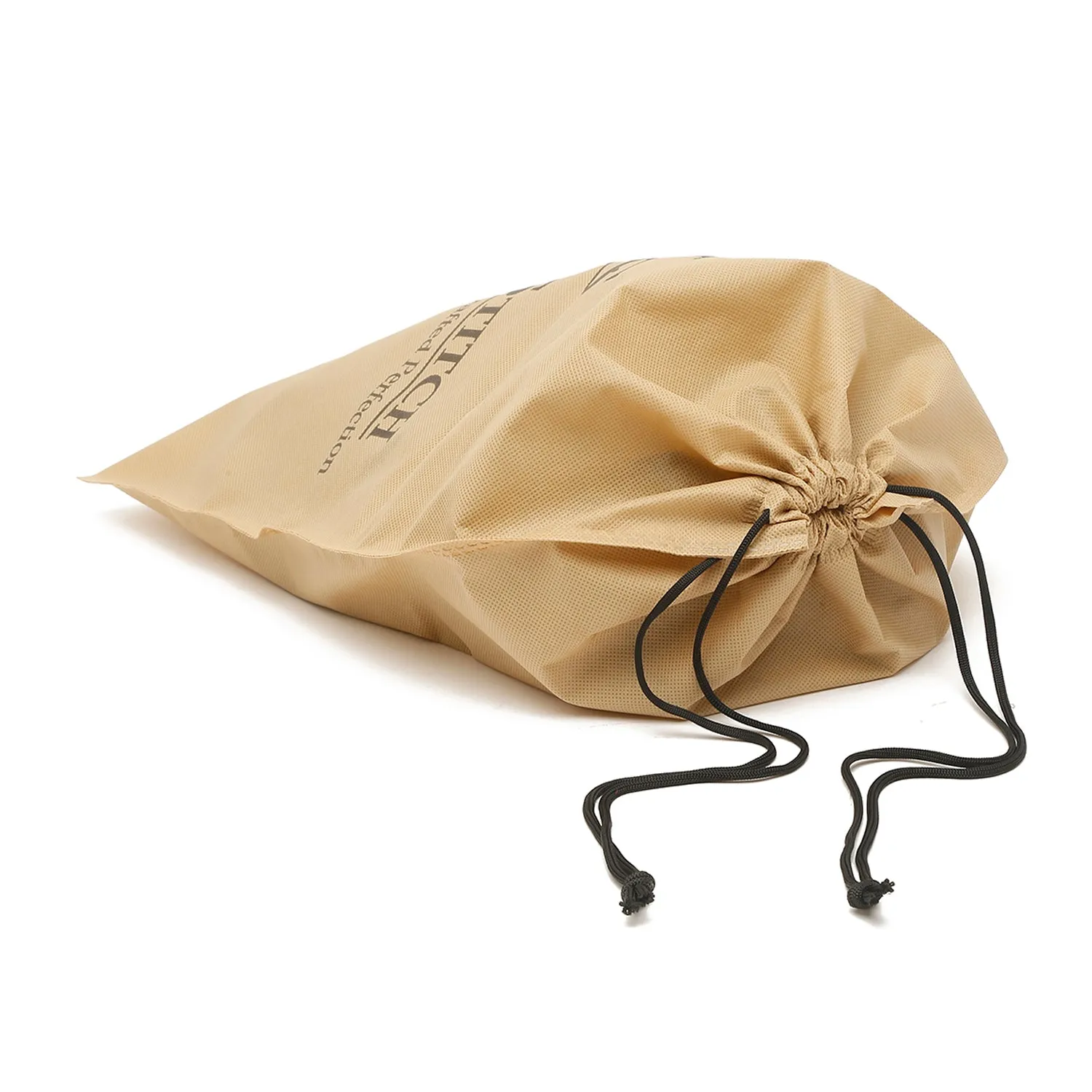 Non Woven Shoe Bag Pack Of  10 Beige Plain & See-Thru