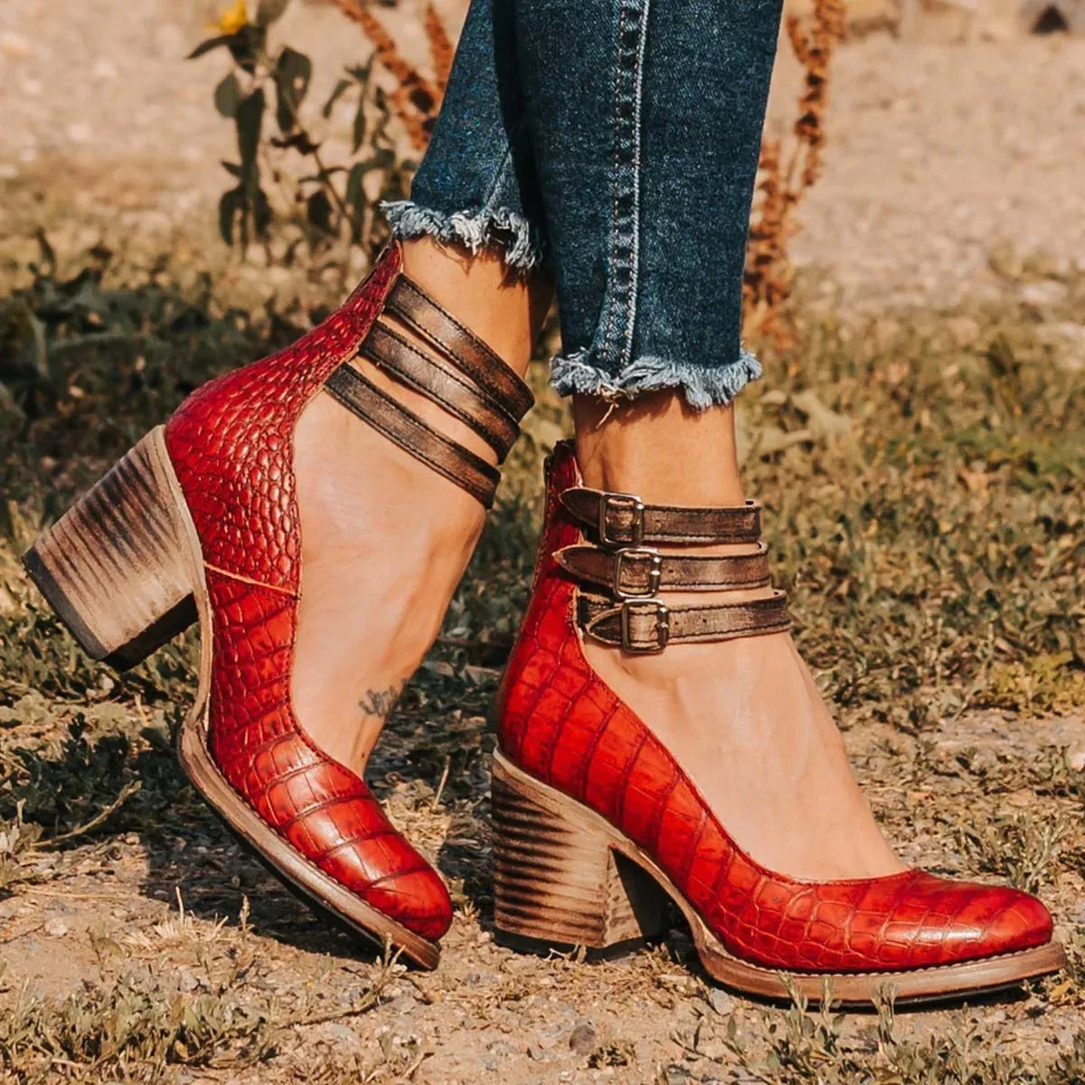 NORA™ | COMFORTABLE ELEGANT SANDAL HEELS