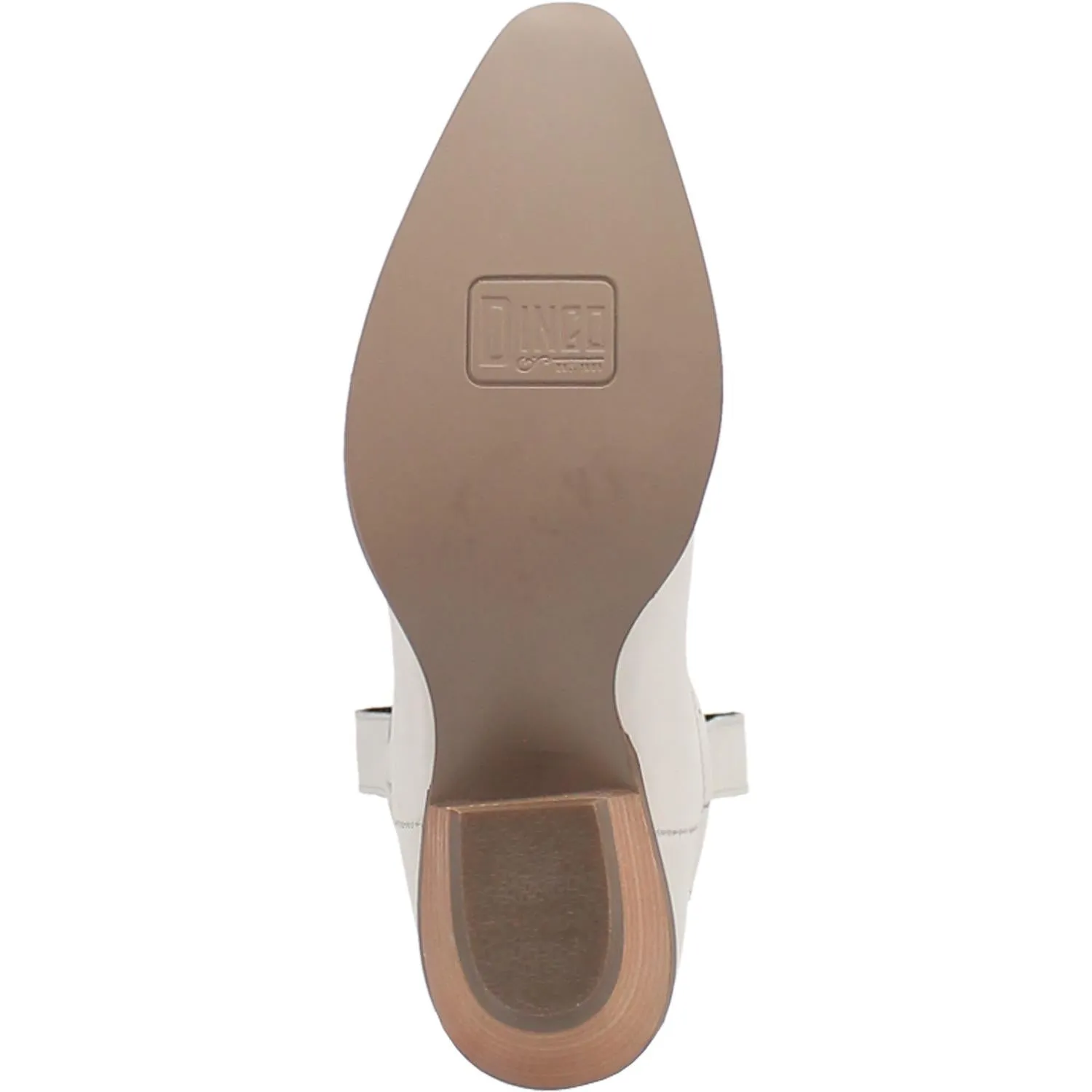 Online Exclusive | Dingo | Star Struck Leather Bootie in White  **PREORDER