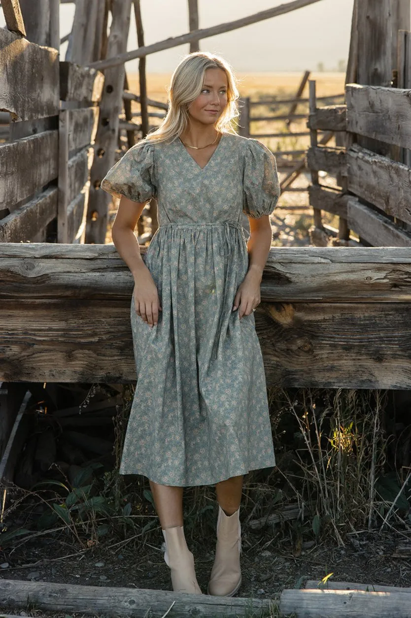 Our Song Puff Sleeve Dress