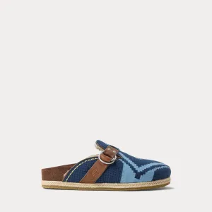 PRL x Naiomi Glasses Embroidered Clog