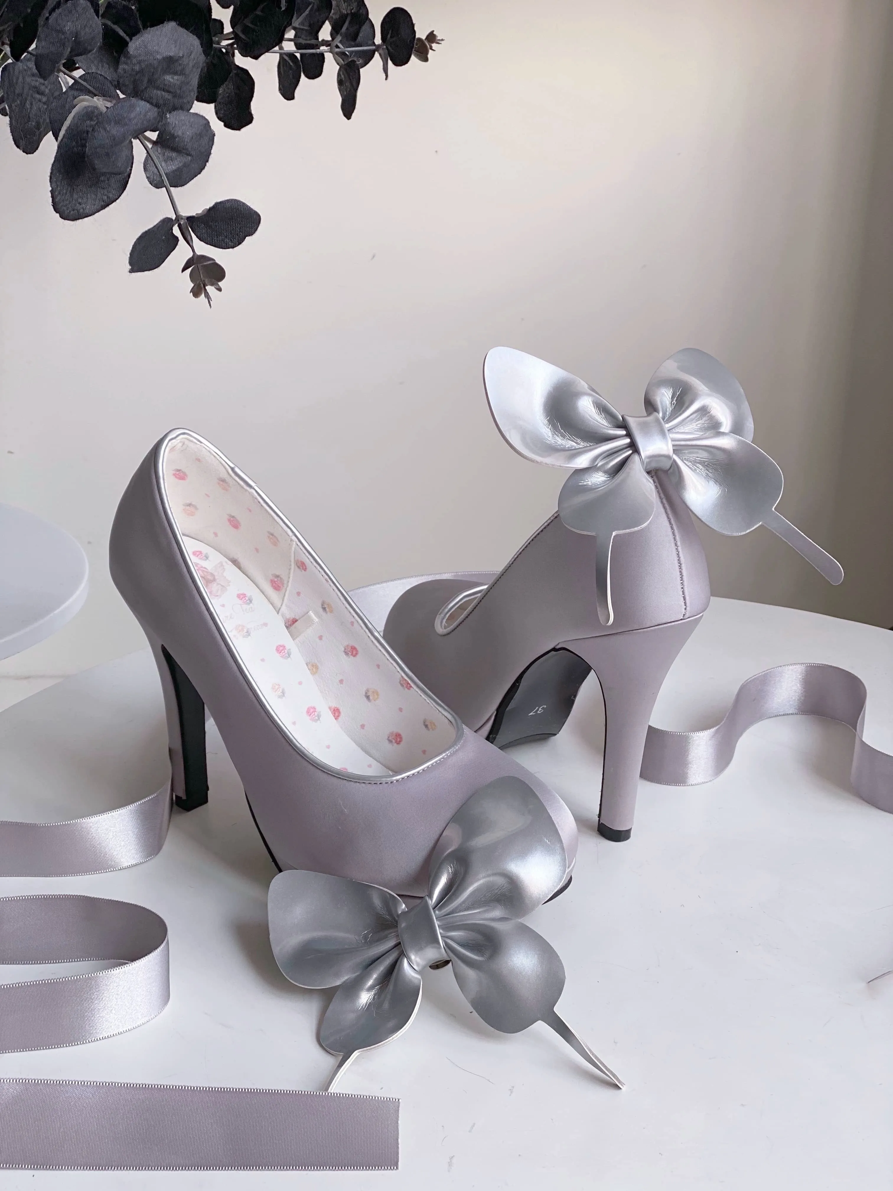 Pure Tea For Dream~Butterfly Specimen~Ballet Style Lolita Shoes Elegant Platform Lolita Heels