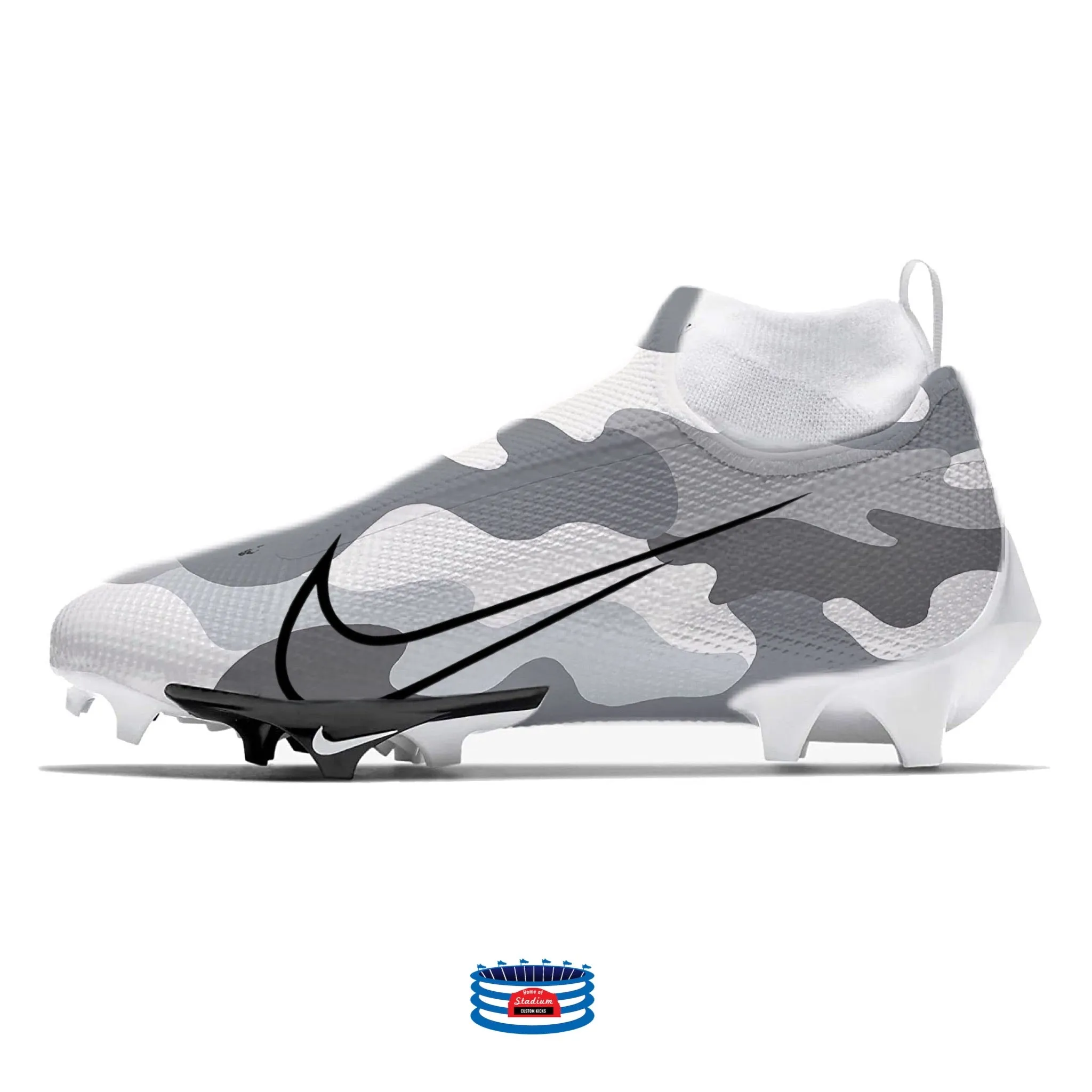 "Grayscale Camo" Nike Vapor Pro 360 Cleats