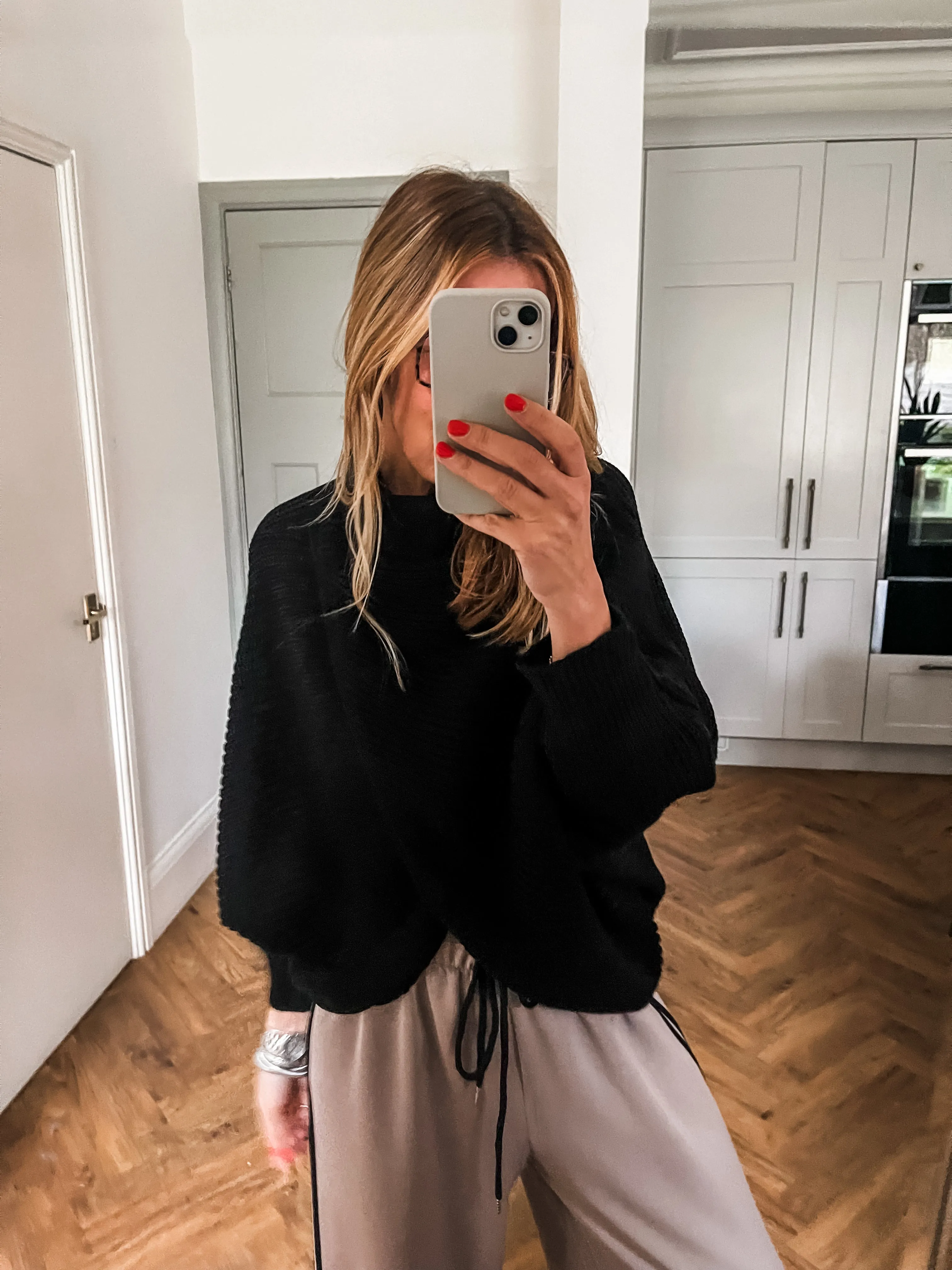 Roll Neck Wrap Jumper