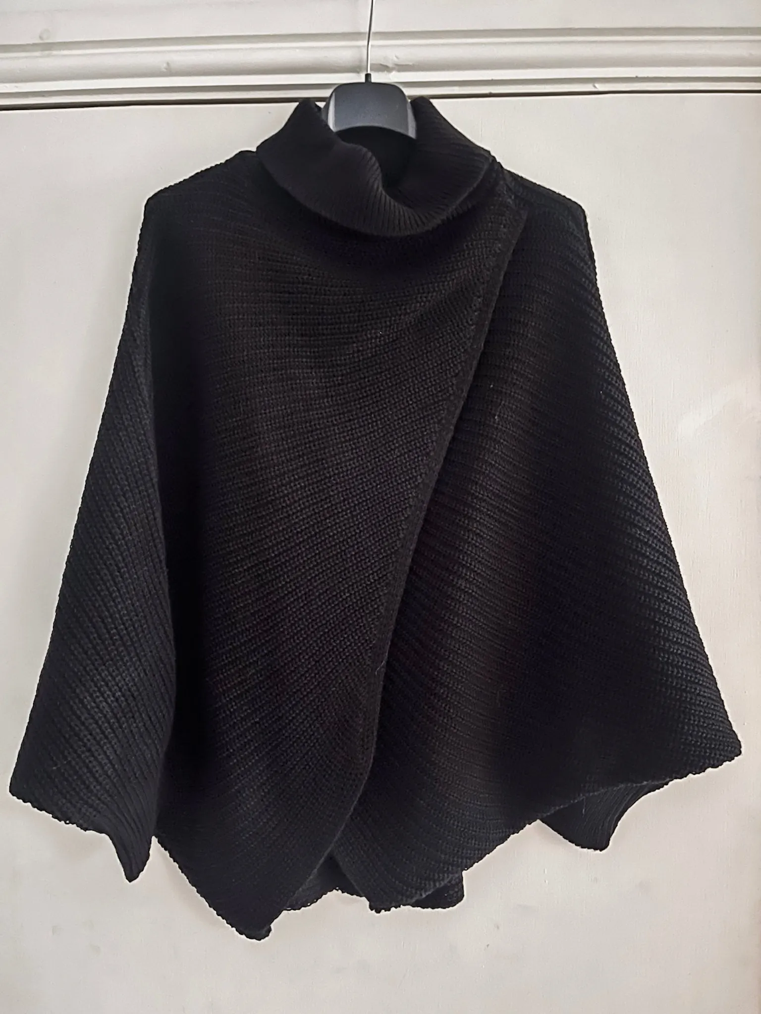 Roll Neck Wrap Jumper