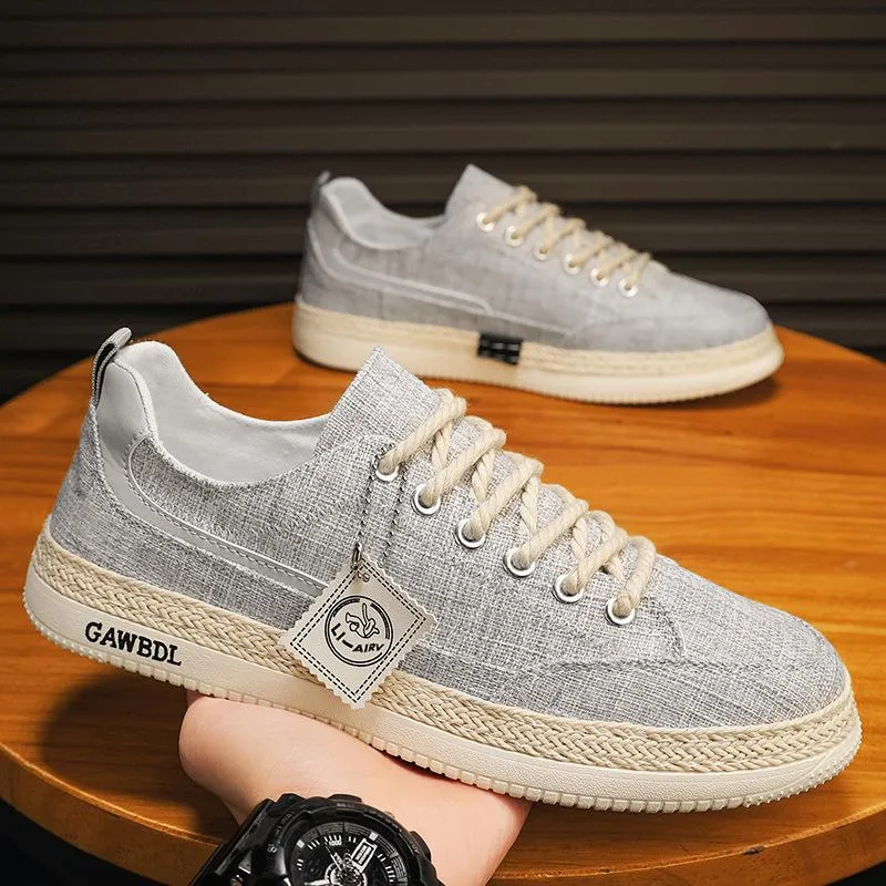Round Toe Flat Cloth Breathable Shoes