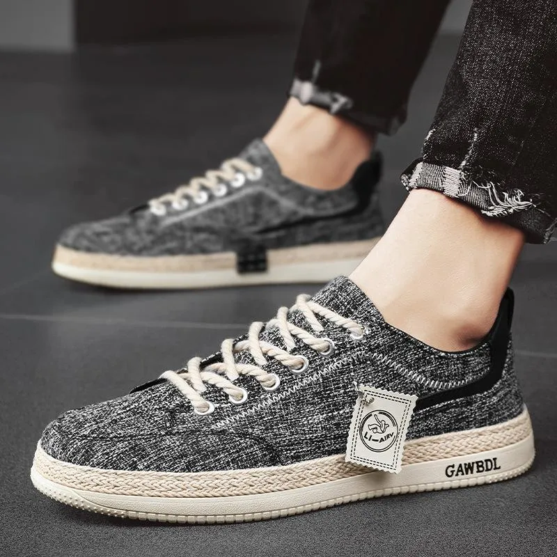 Round Toe Flat Cloth Breathable Shoes