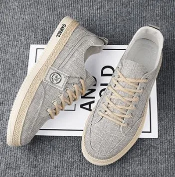 Round Toe Flat Cloth Breathable Shoes