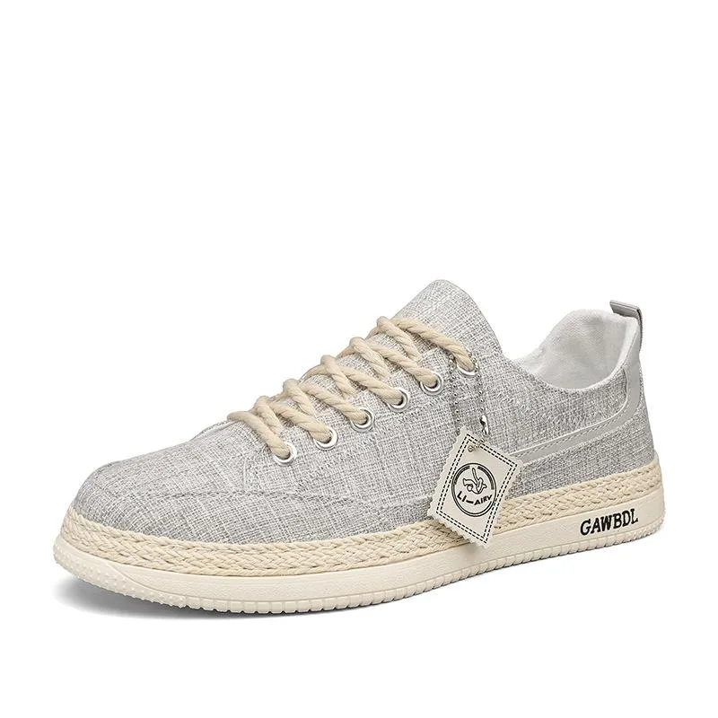 Round Toe Flat Cloth Breathable Shoes