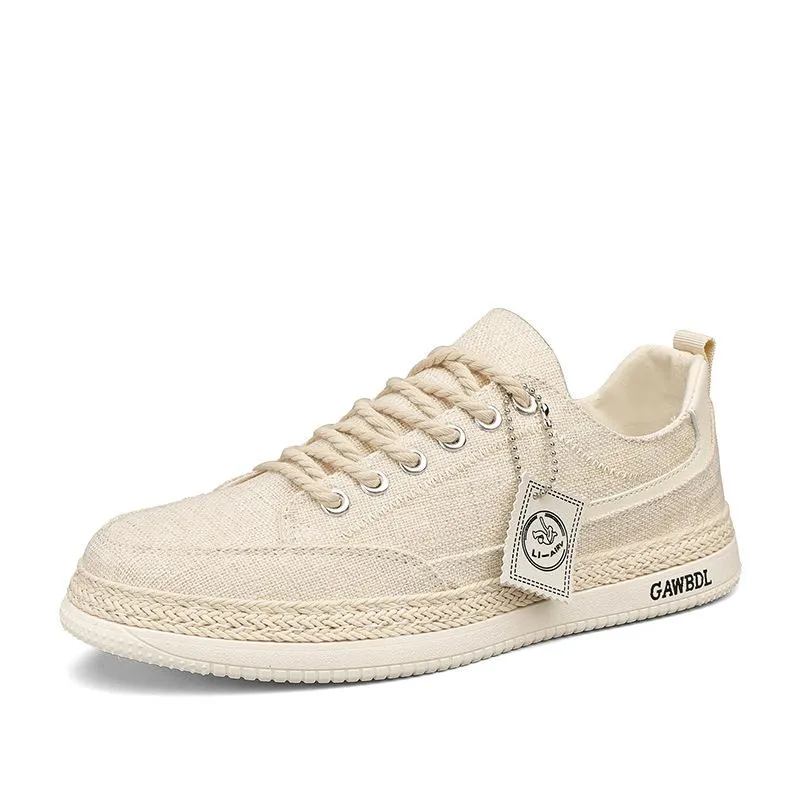 Round Toe Flat Cloth Breathable Shoes