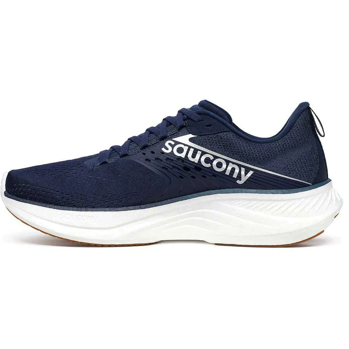 Saucony Ride 17 Running Shoes - Mens - Navy/Gum
