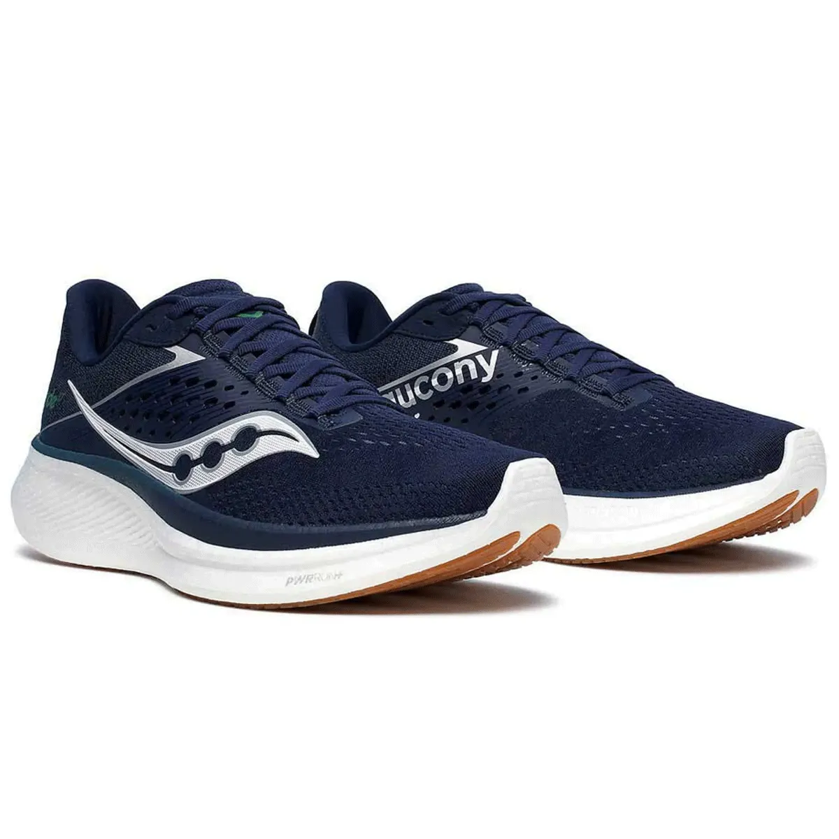 Saucony Ride 17 Running Shoes - Mens - Navy/Gum
