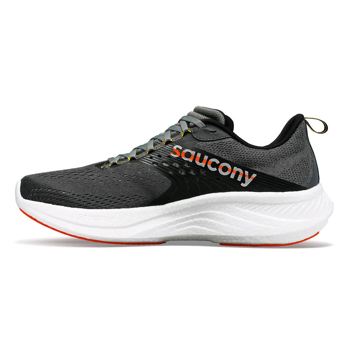 Saucony Ride 17 Running Shoes - Mens - Shadow/Pepper