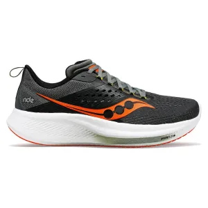 Saucony Ride 17 Running Shoes - Mens - Shadow/Pepper