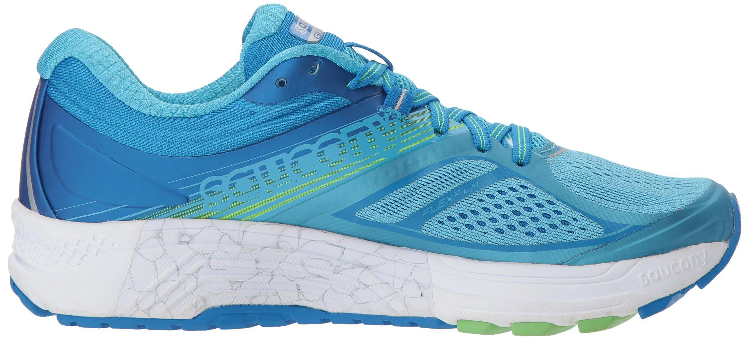 Saucony Women's Guide 10 Running Shoe, Light Blue, 9.5 M