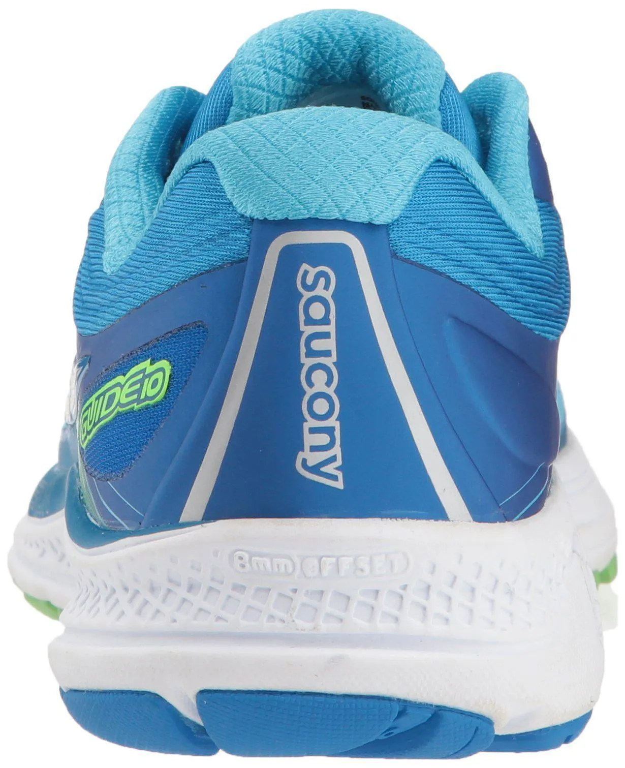 Saucony Women's Guide 10 Running Shoe, Light Blue, 9.5 M