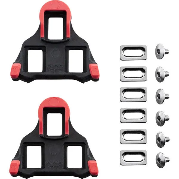 Shimano SH10 SPD-SL Fixed Cleats Red