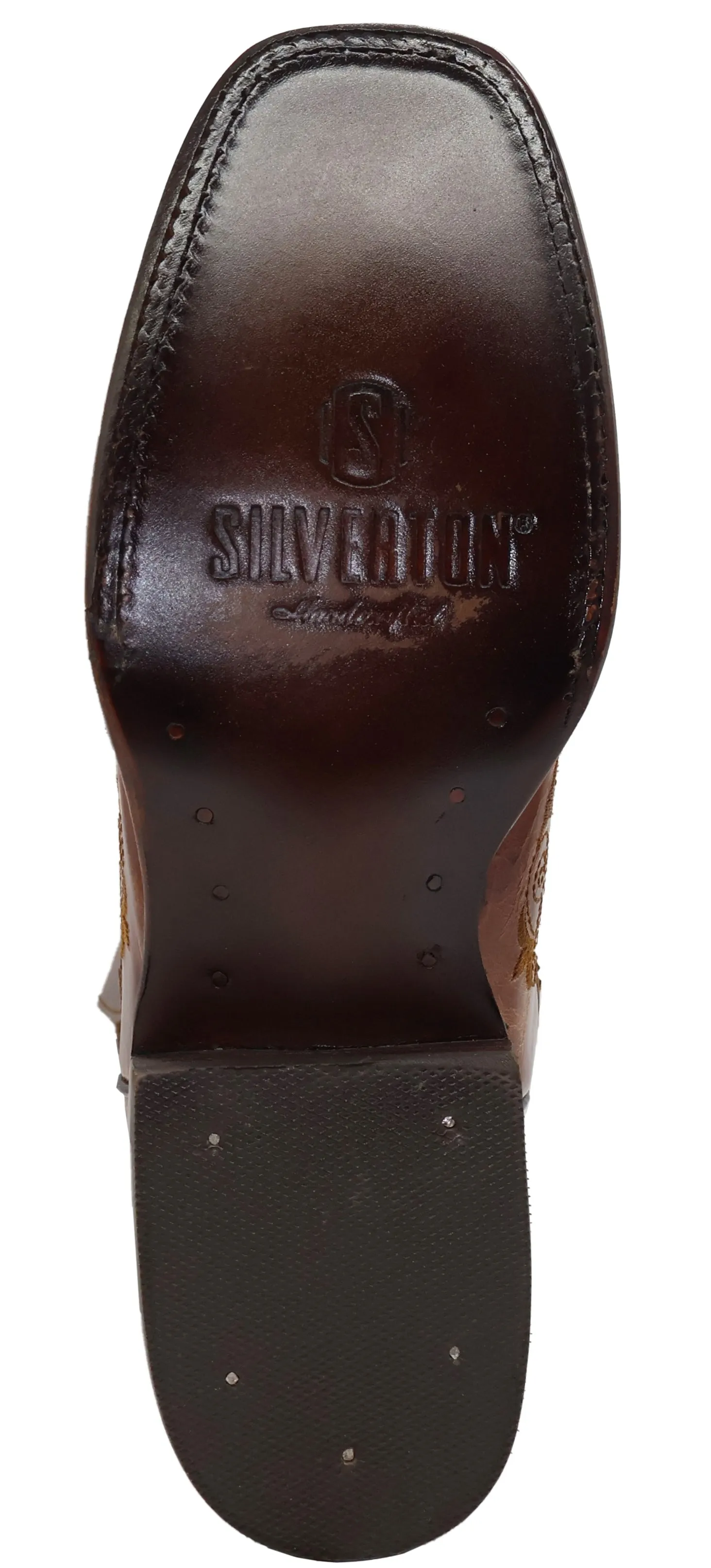 Silverton Grace All Leather Square Toe Boots (Cognac)