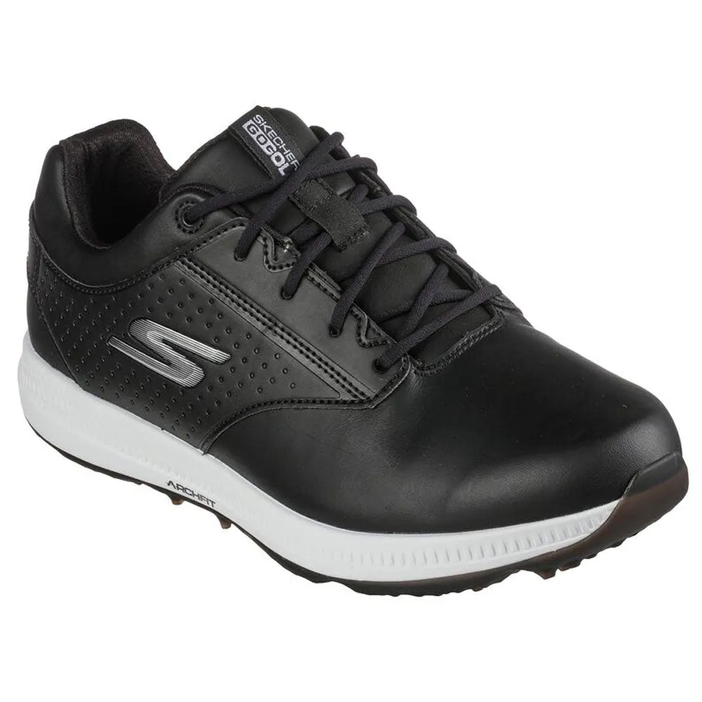 Skechers Go Golf Elite 5 Legend Spikeless Waterproof Shoes - Black/White