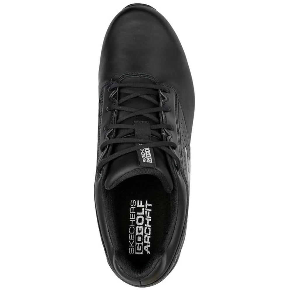 Skechers Go Golf Elite 5 Legend Spikeless Waterproof Shoes - Black/White