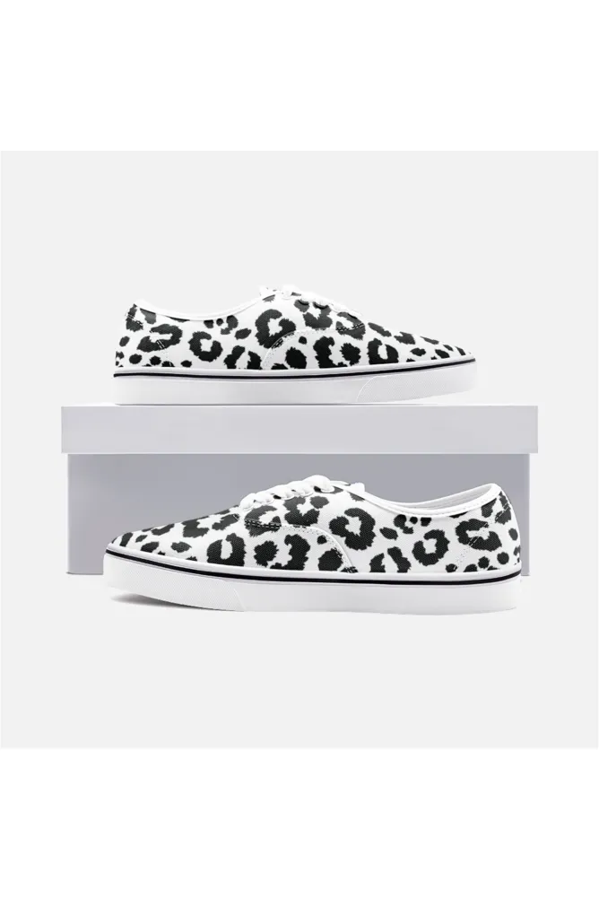 Snow Leopard Canvas Sneakers