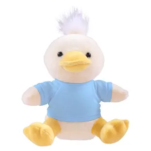 Soft Plush Duck with T-Shirt
