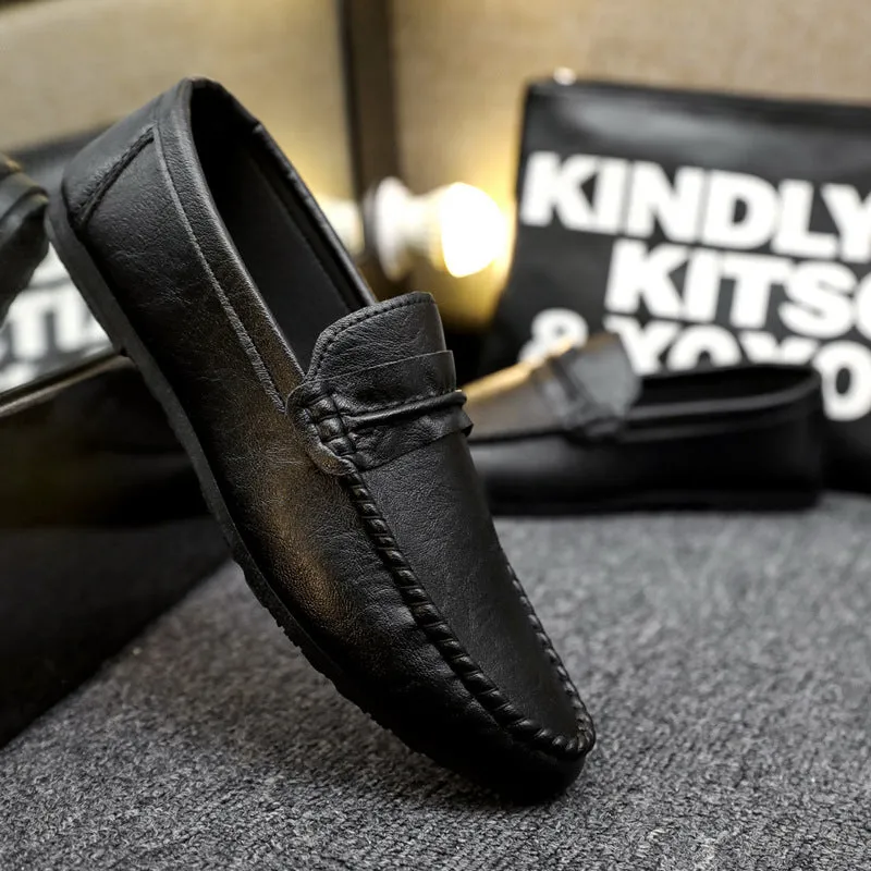 Summer 2024 new lazy loafers men's casual board shoes one pedal men's shoes business Internet celebrity driving men's shoes