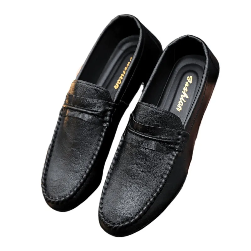 Summer 2024 new lazy loafers men's casual board shoes one pedal men's shoes business Internet celebrity driving men's shoes