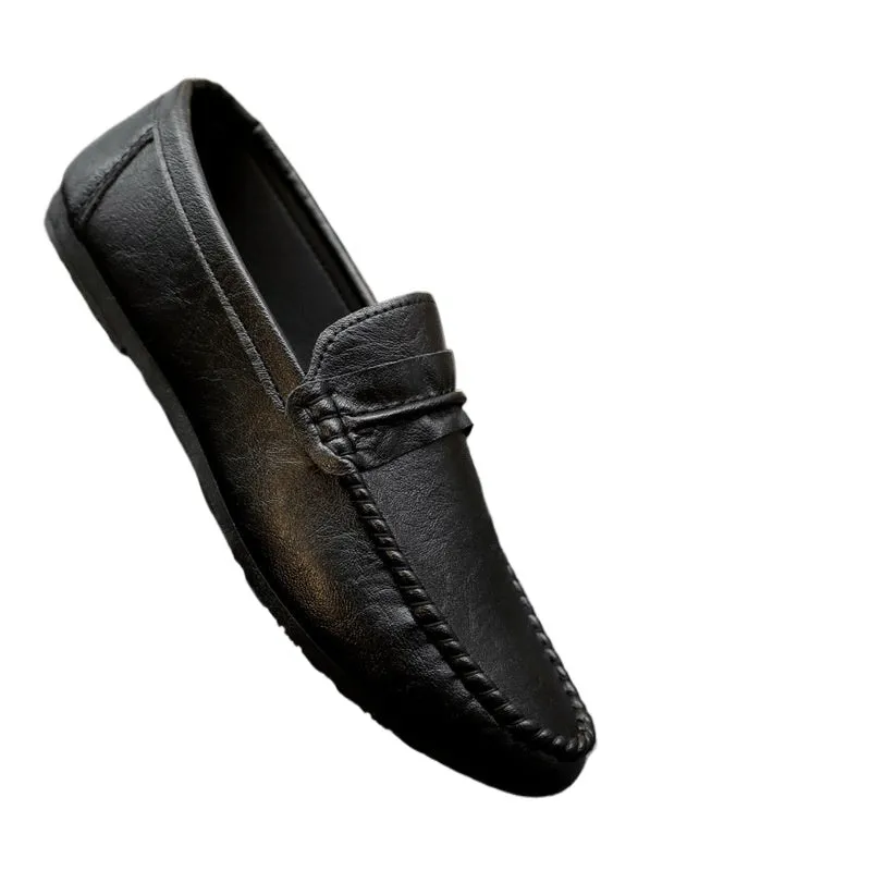 Summer 2024 new lazy loafers men's casual board shoes one pedal men's shoes business Internet celebrity driving men's shoes