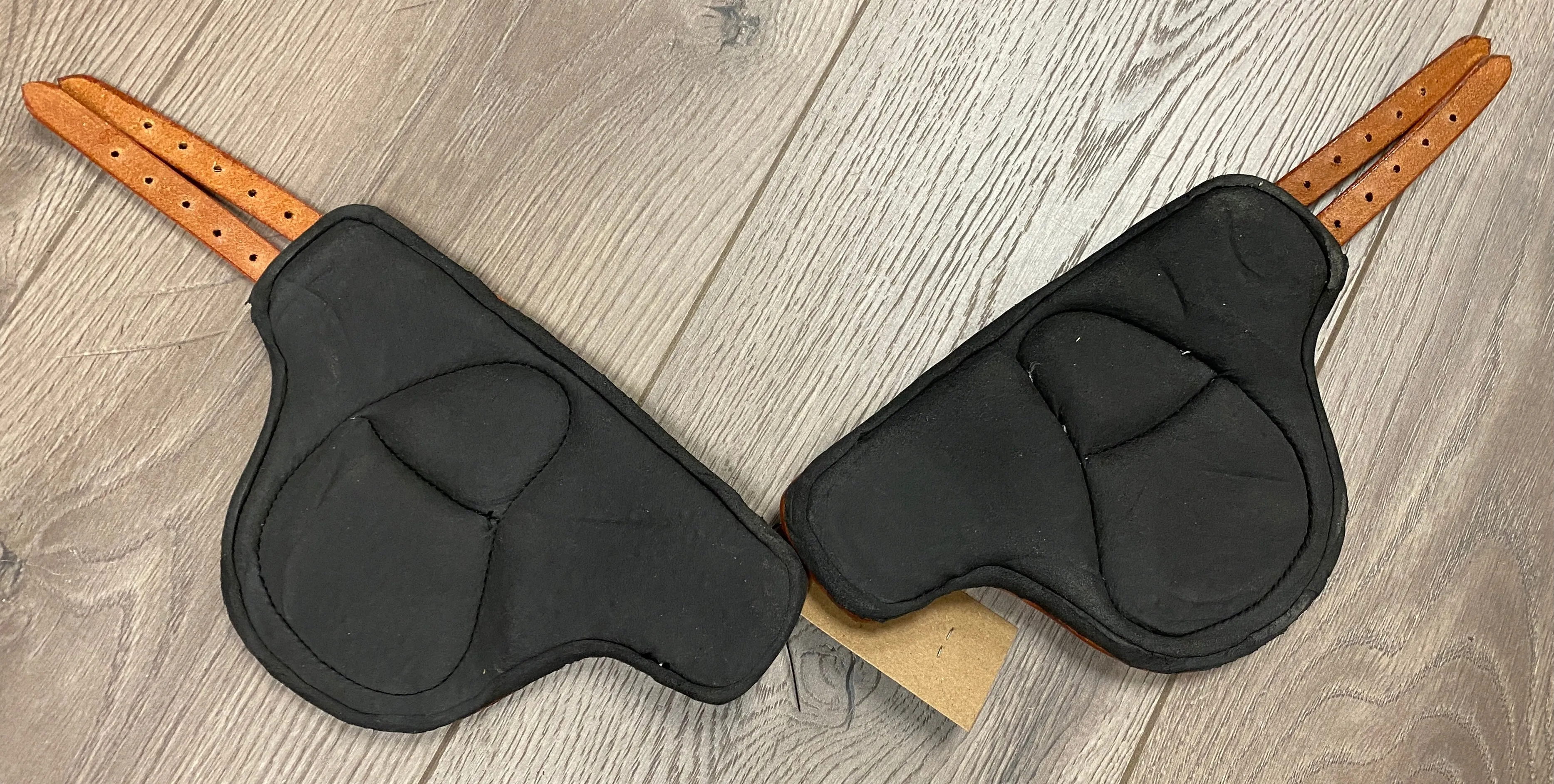Sz 0 Leather EquiNation Neoprene Lined Ankle Boots