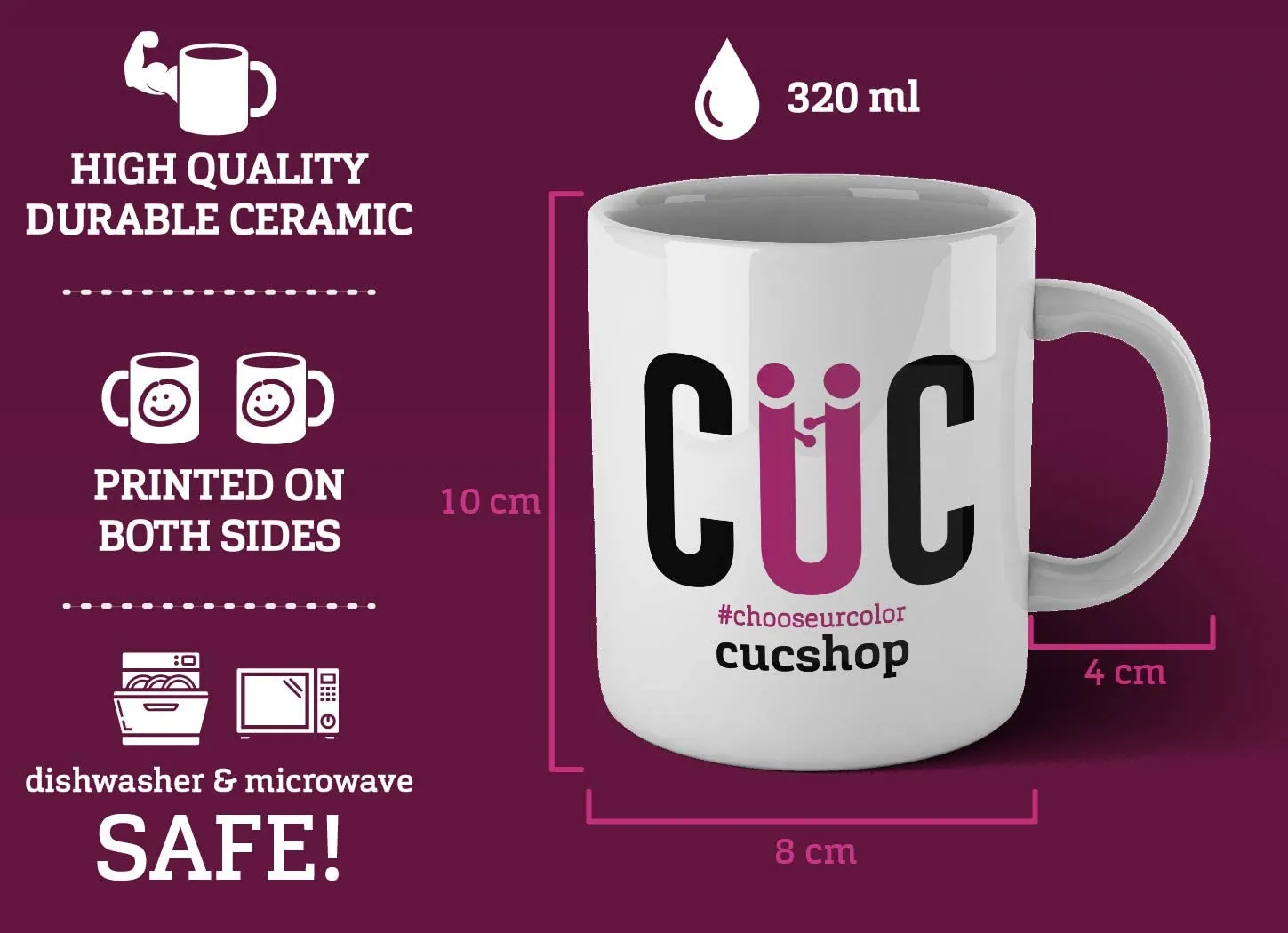 Tazza Buon 65,5 a Tutti Idea Regalo per L'Asta del fantacalcio - Choose ur Color