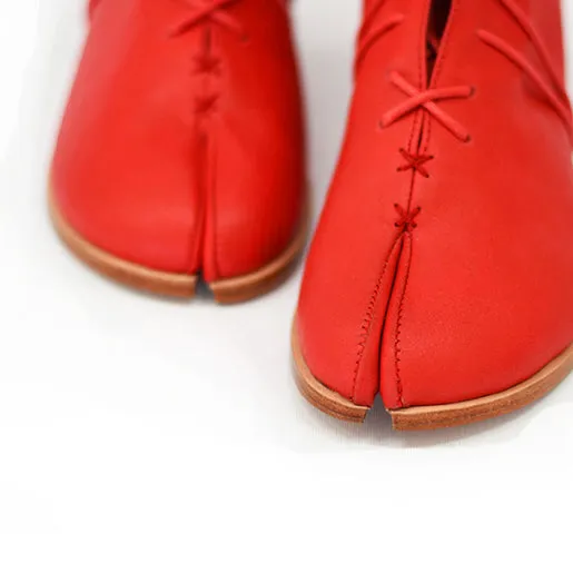 The Tabi Boot - Ketchup Red