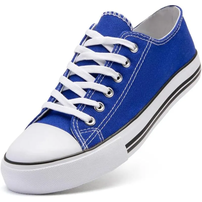 Traditional Canvas Lace Up Trainer For Men