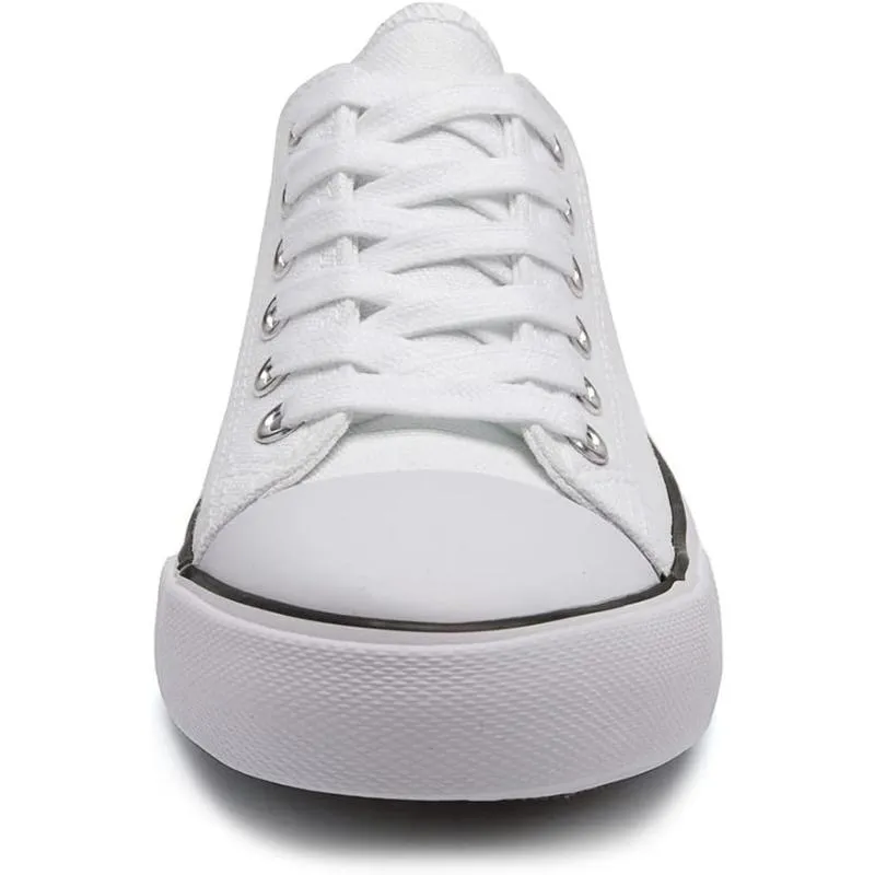 Traditional Canvas Lace Up Trainer For Men