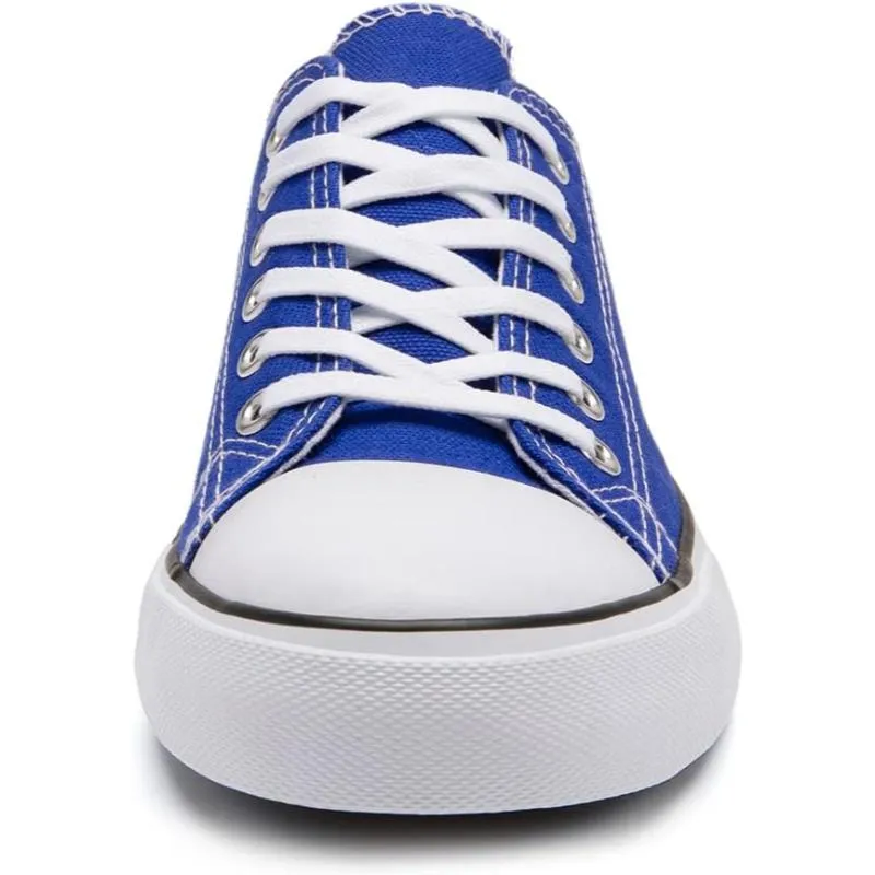 Traditional Canvas Lace Up Trainer For Men