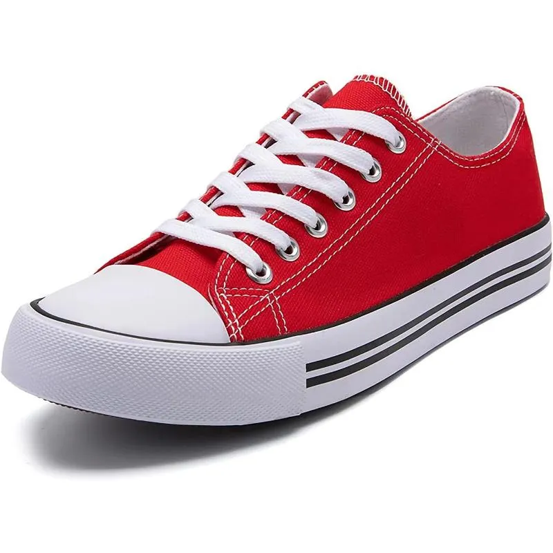 Traditional Canvas Lace Up Trainer For Men