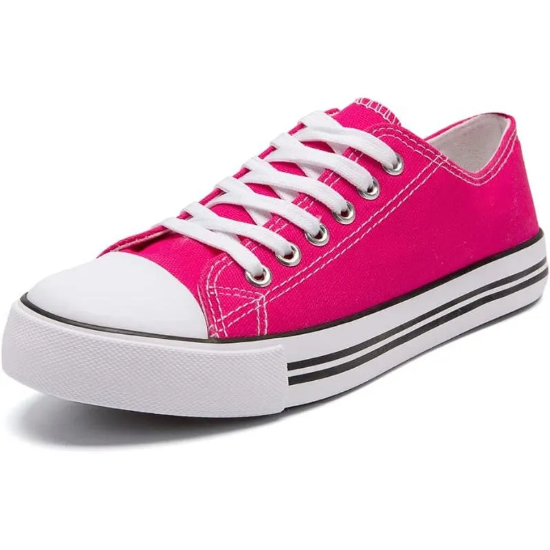 Traditional Canvas Lace Up Trainer For Men