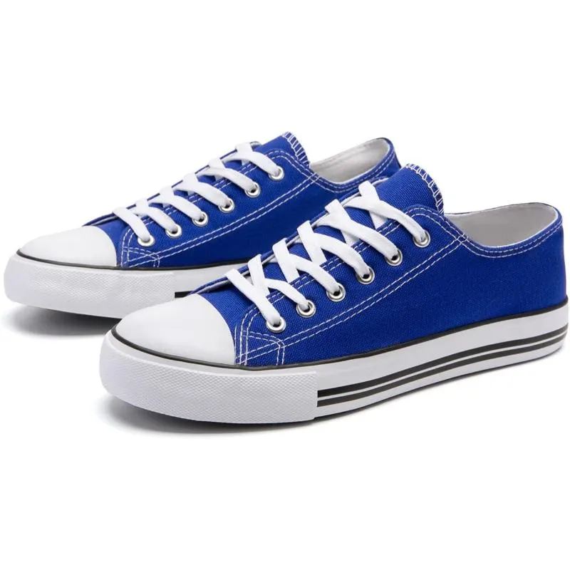 Traditional Canvas Lace Up Trainer For Men
