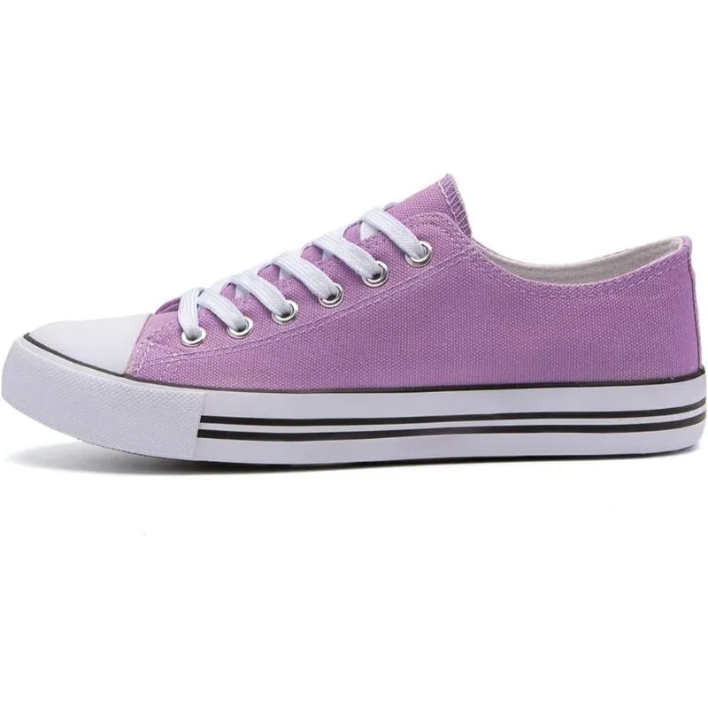 Traditional Canvas Lace Up Trainer For Men