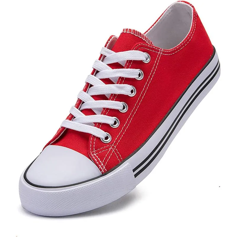 Traditional Canvas Lace Up Trainer For Men