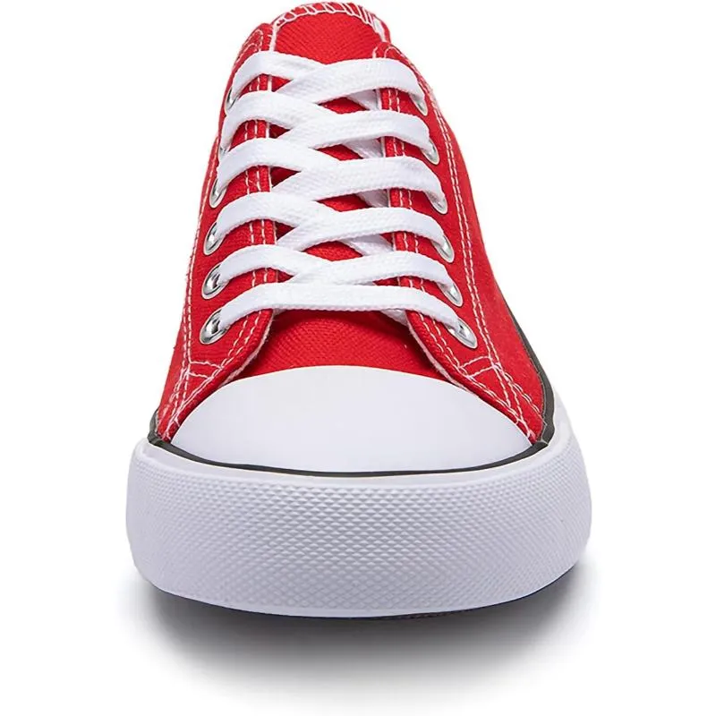 Traditional Canvas Lace Up Trainer For Men